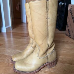 SOLD Frye Banana Campus Boots